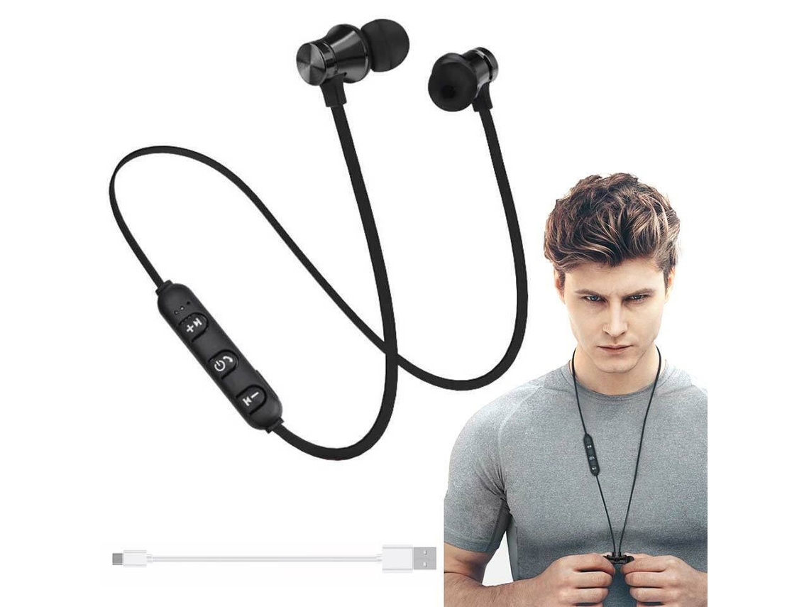 Auriculares Bluetooth  Headset Handsfree Compatível para Iphone Samsung