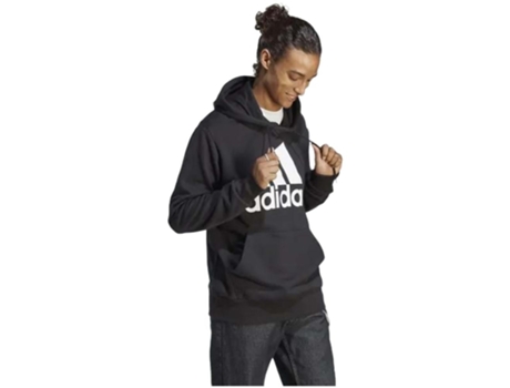 Sudadera de Hombre ADIDAS Capucha Negro (XL)