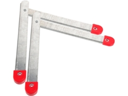 Kit De Bisagras Ligeras Para Escalera De Mano – Bisagra Para Ático Para Pared De Garaje Simple.
