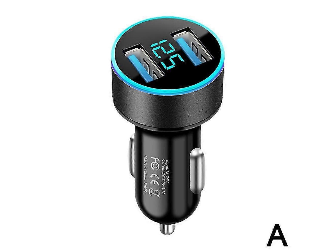 Nostalgia88 (25 26) Adaptador USB dual inteligente de 3,1 A para encendedor de coche