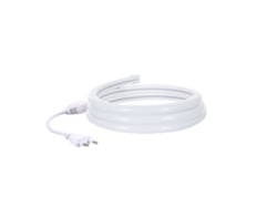 Tira Led Neón Regulable 220v Verde Semicircular 180 7.5w/m Corte 100cm Ip67 A Medida 3 M