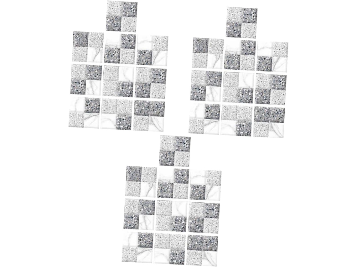 Juego De 3 Pegatinas Decorativas De Pared De Estilo Nórdico Para Azulejos, Fáciles De Despegar Y Pegar.