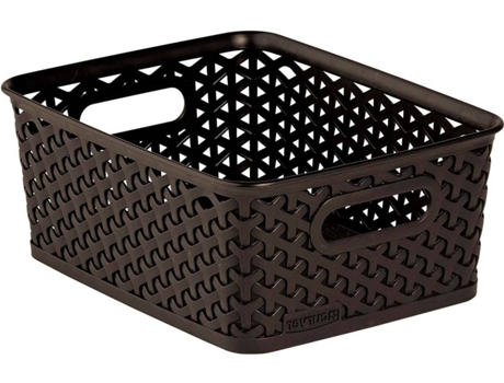 Cesta CURVER My Style 13L (Marrón Oscuro - Plástico PP05 - 36 x 30 x 13 cm)