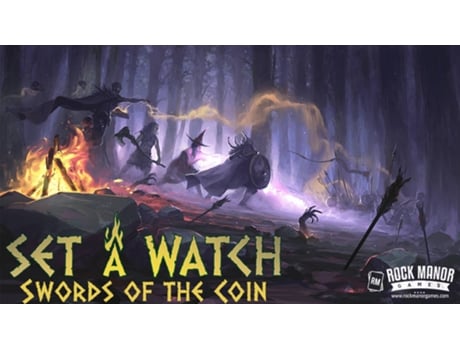 Juego de Mesa ROCK MANOR GAMES Set a Watch - Swords of the Coin (Edad Mínima: 10 Años -Nivel de Dificultad: Intermedio)