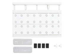 Estante Extensible Para Armario Sin Clavos, Alta Capacidad De Carga, Separador De Ropa De 30-40 Cm.