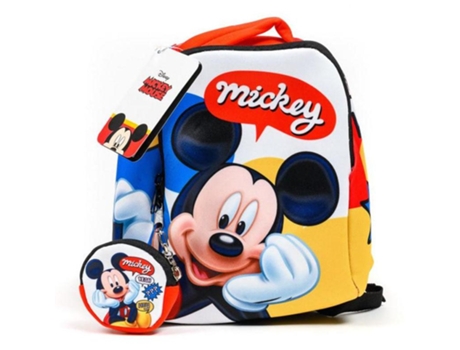 Mochila Neoprene 25cm Mickey Yeah