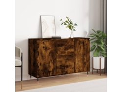 Lovely Home Aparador 104X35X70 Cm Madera Procesada Roble Ahumado