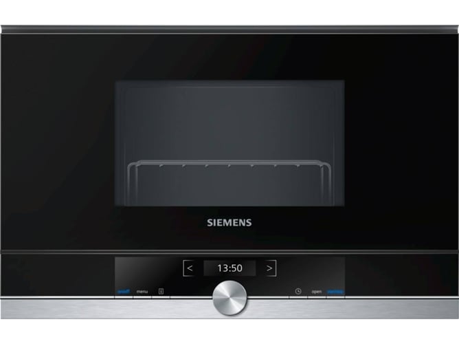 Microondas Integrable SIEMENS BE634RGS1 (21 L - Con grill - Inox)