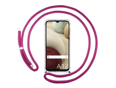 Carcasa Samsung Galaxy M12 TUMUNDOSMARTPHONE Colgante Rosa