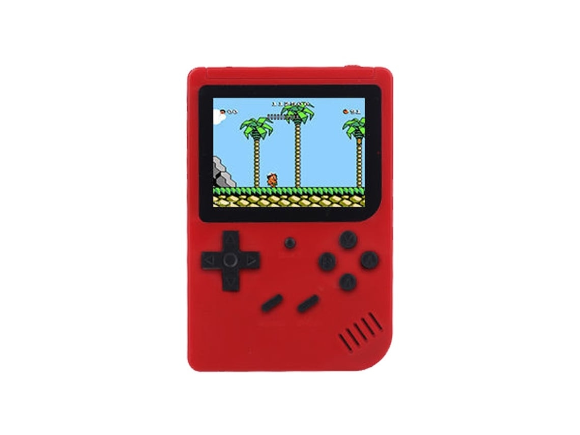 Consola Retro Consola De Juegos Portátil 800 En 1 Retro Nostalgia Mini Soltero Rojo Gusshious
