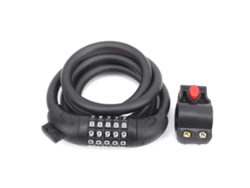 Candado Antirrobo Portátil De 1,5 M Para Freno De Disco Con Combinación De 5 Dígitos Para Bicicletas De Montaña.