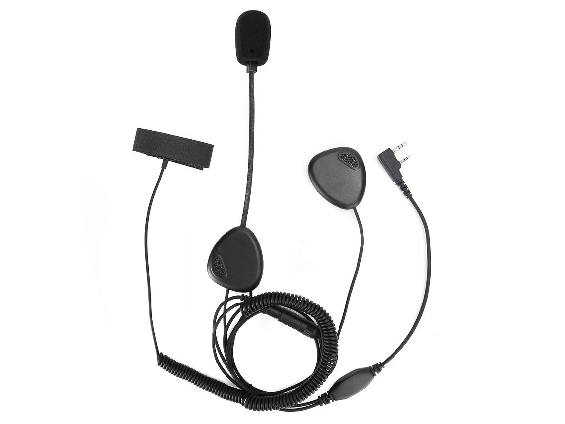 Fone De Ouvido Para Capacete De Moto Com Intercom E Ptt, Interface K Universal, Modelo Tk-3