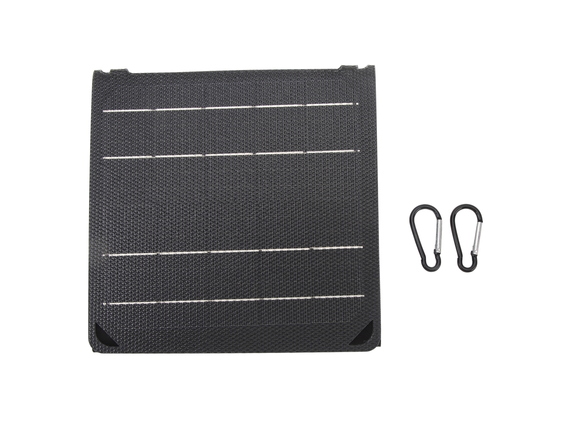 Panel Solar Plegable 20w Cargador Portátil Ipx4 Impermeable 5v 9v 2a 2 Usb Para Senderismo Camping