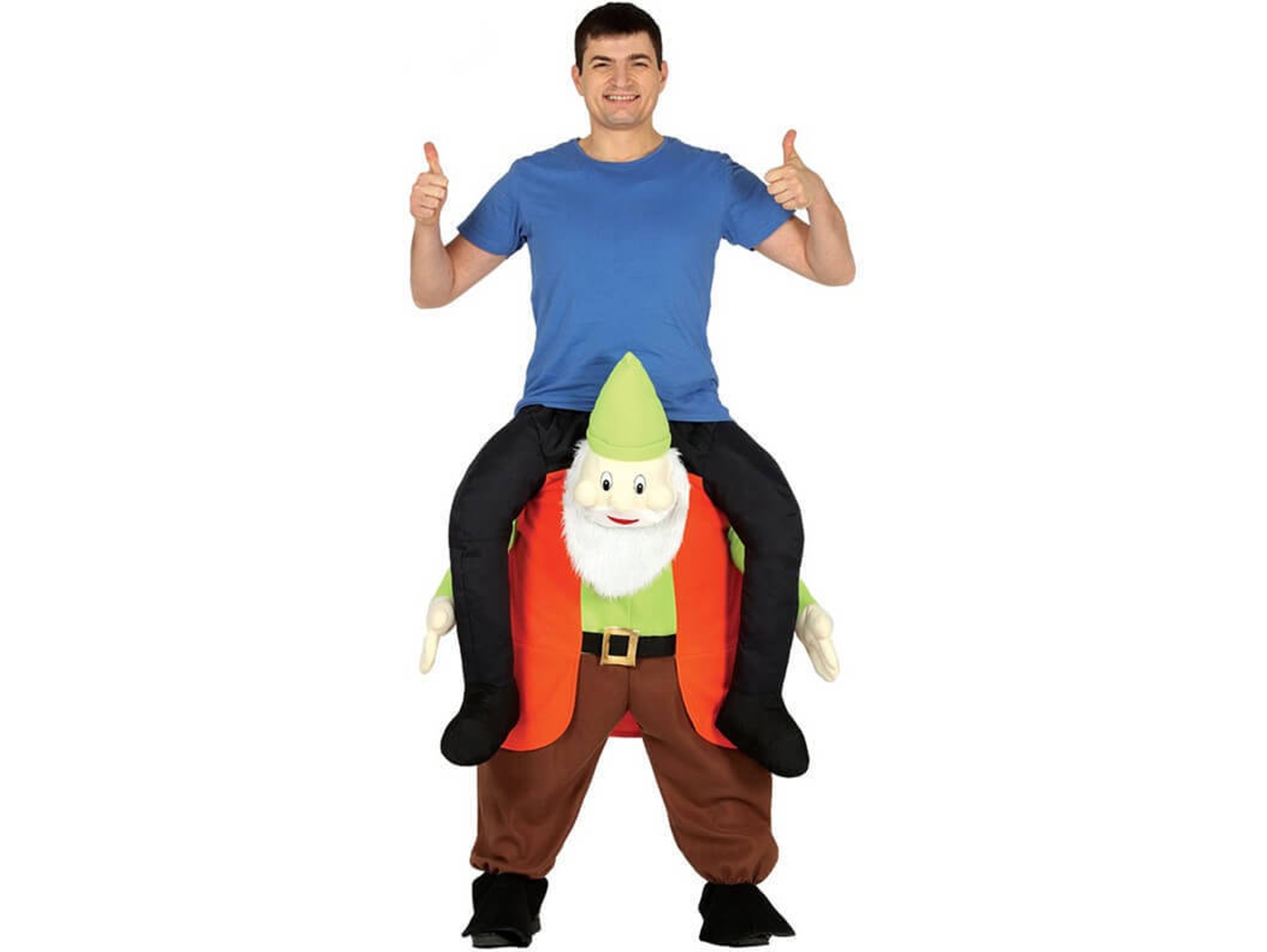 Disfraz de Hombre DISFRAZZES Gnomo A Hombros (Talla: L)