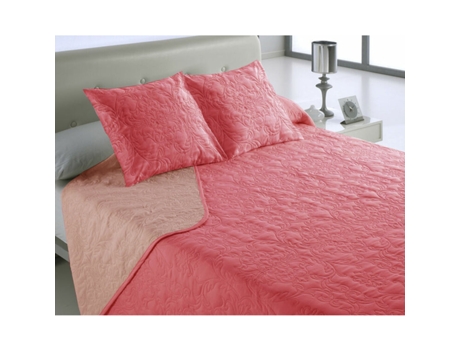 Colcha HOSTELINE VEGAS (Coral - 270 x 260 cm)