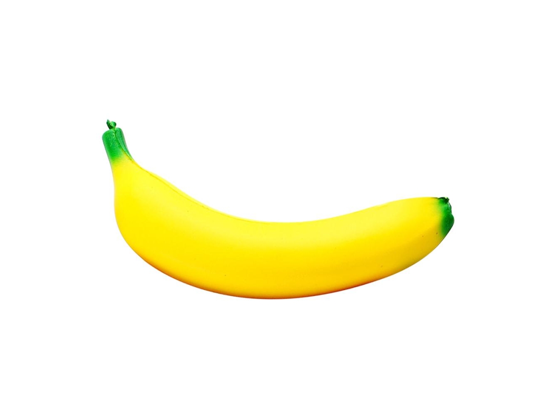 Rebe - Brinquedo de banana elástico e flexível, brinquedo antiestresse para alívio do estresse.