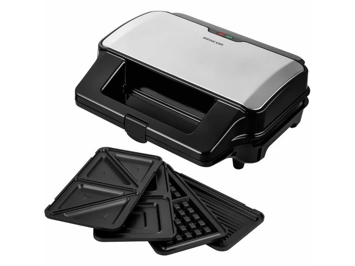 Sandwichera SENCOR 9940ss (900 W - Acero)