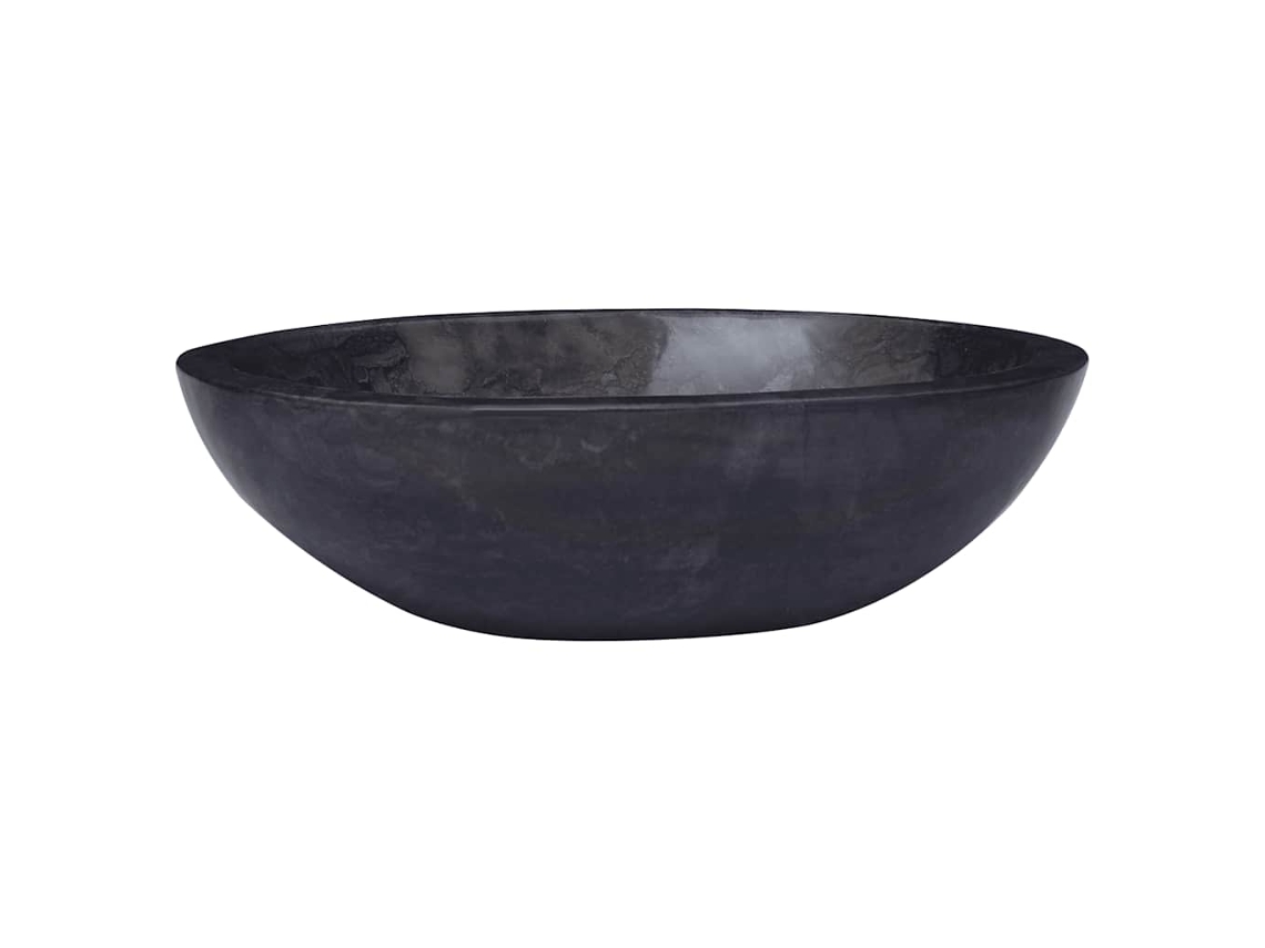 Lavabo 53x40x15 Mármol Negro DKD HOME DECOR