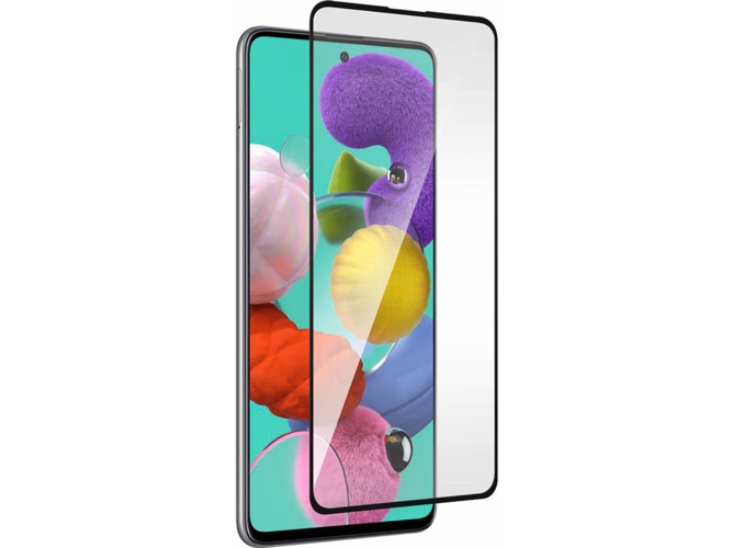 Protector de Cristal Templado Samsung Galaxy A51 AVIZAR Negro