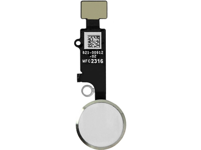 Botón Home Apple iPhone 7 AVIZAR HOME-WH-IP7 Blanco