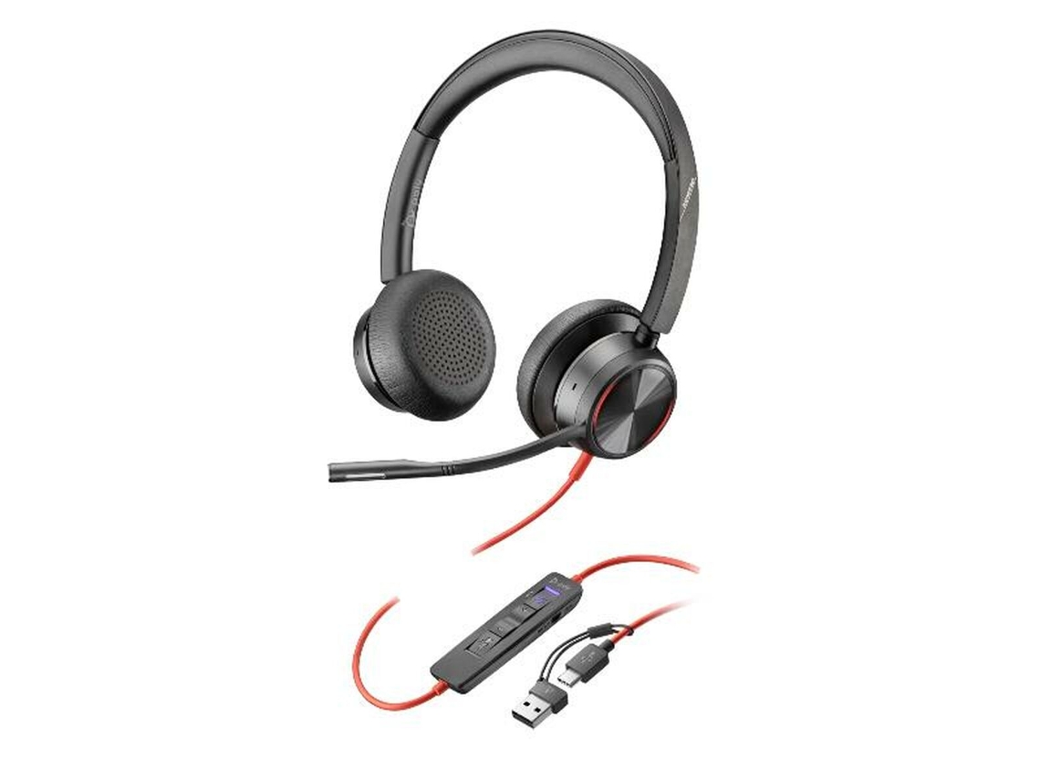 Auriculares con Micrófono HP Blackwire 8225 (Negro - USB - USB-C)
