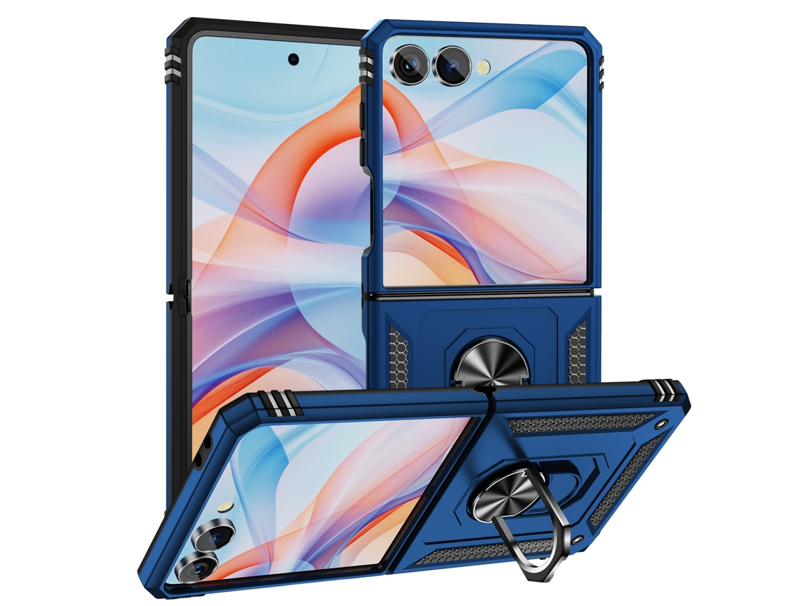Funda Para Samsung Galaxy Z Flip 7 A Prueba De Caídas, Azul Gertiz