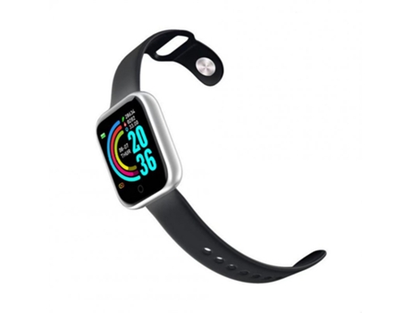 Smartwatch Fitness Tracker Monitor de presión arterial para Android Ios Silver