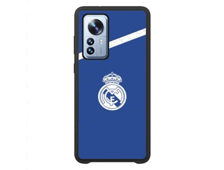 Funda Móvil Global Oficial Real Madrid para Xiaomi 12 Pro Global PHONECASES3D Piel Sintética Negro