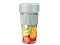 Vaso Batidor Eléctrico Portátil De 350 Ml, Usb, 5 W, 18000 Rpm, Con Pajita Y Cordón.