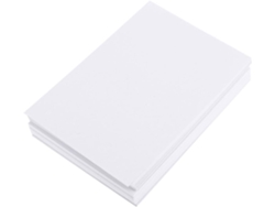 100 hojas de papel de dibujo, material escolar para bocetos y acuarela.