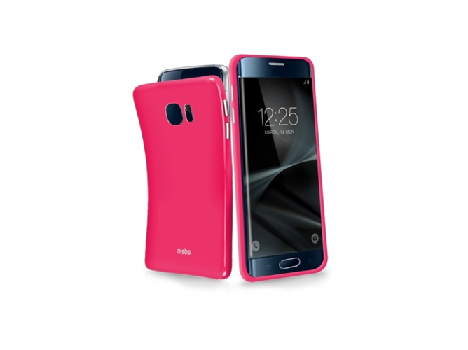 Carcasa Samsung Galaxy S7 Edge SBS Extra-Slim Rosa