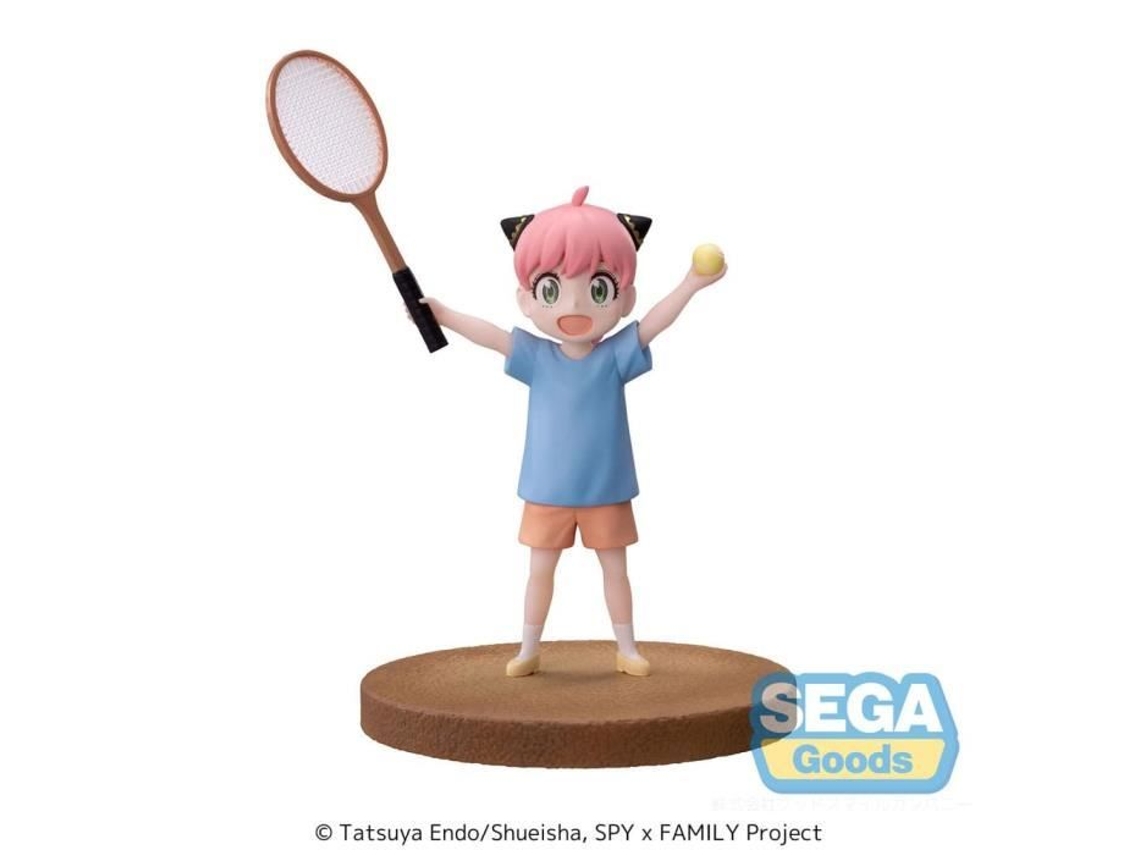 Figura de PVC Sega Anya Forger Tennis 13 cm Luminasta Objetos Decorativos