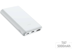 Powerbank GOODIS (5000 MAH A+C+M  10W - Blanco)