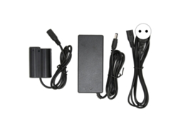 Adaptador de corriente con conector CC para cámaras Nikon