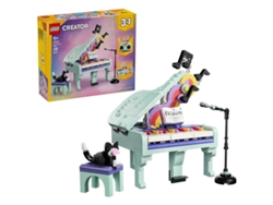 Lego® 31392 Creator 3en1 Piano Musical Decorativo Con Gato De Juguete