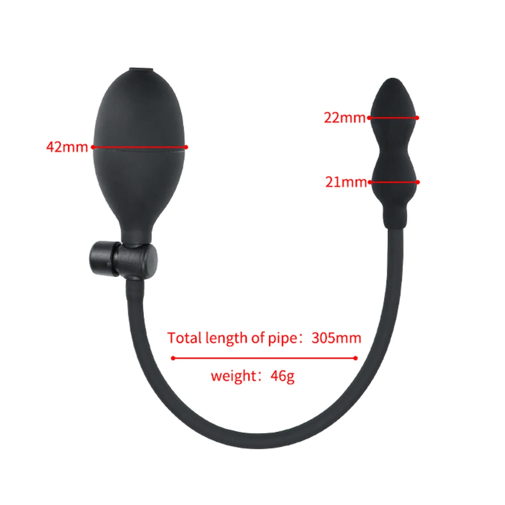 (modelo 1) Bomba Dilatadora De Tapón Anal Inflable, Tapón Para Glúteos, Consolador, Masajeador De Próstata
