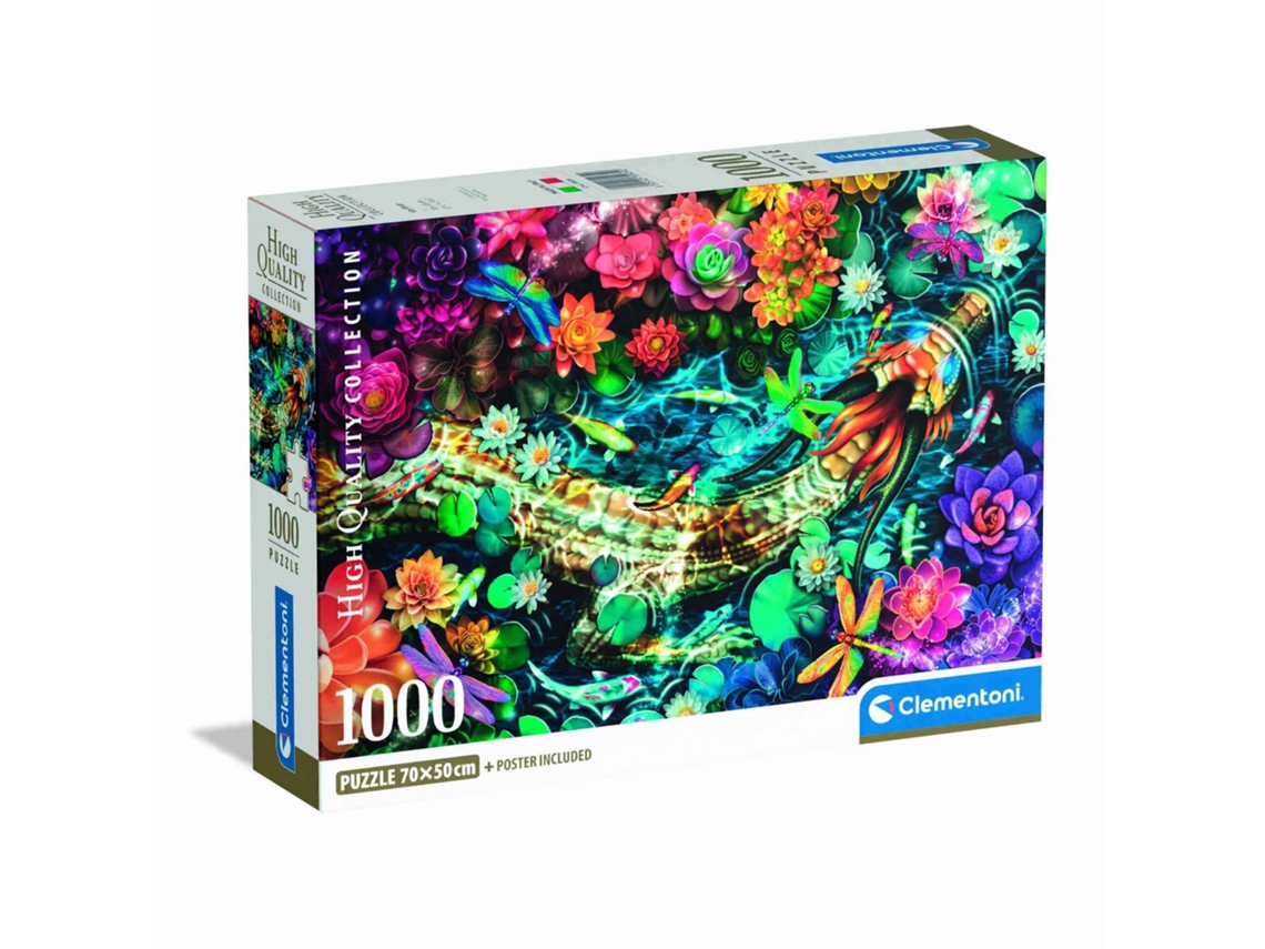 Rompecabezas del río Koi de 1000 piezas Clementoni
