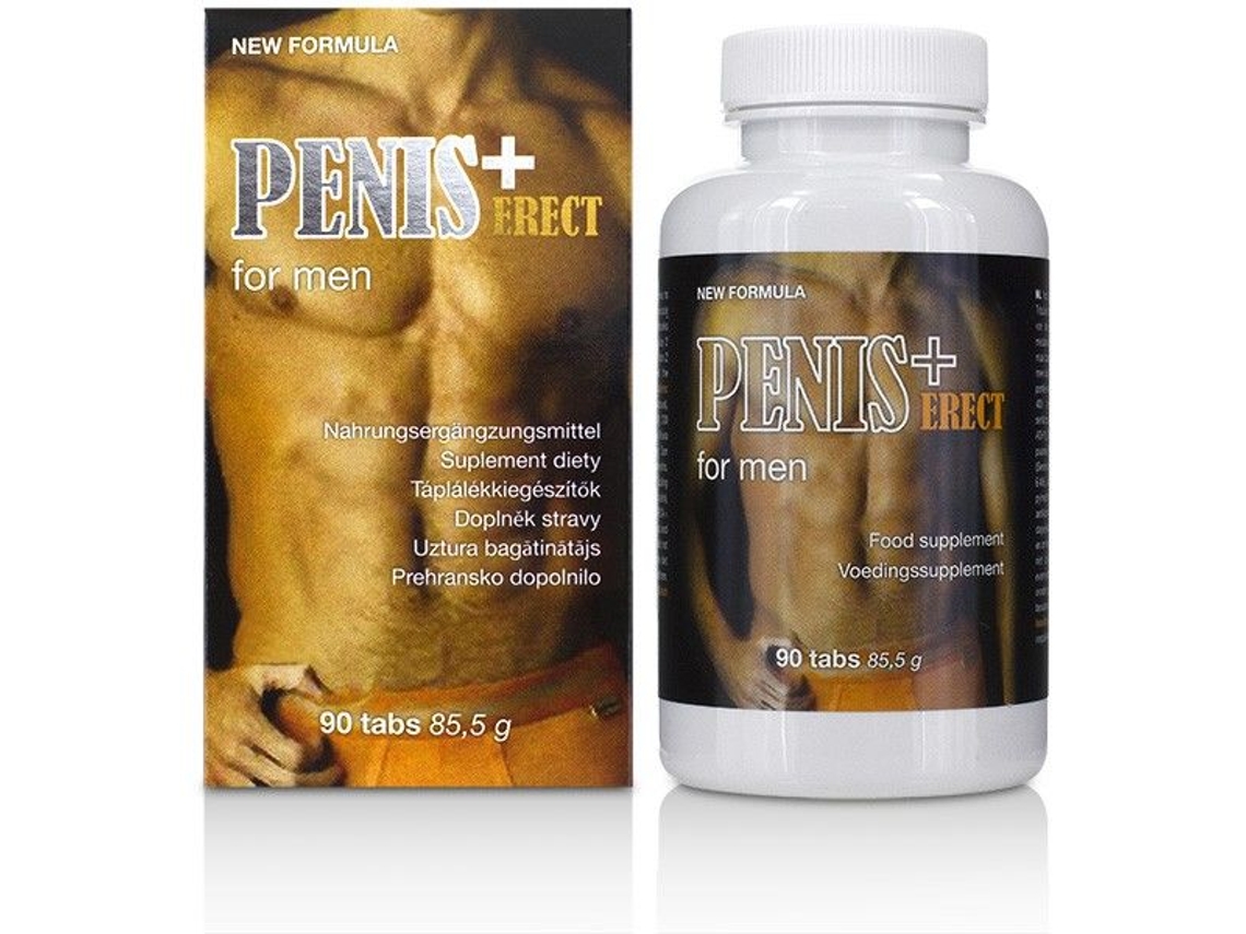 Complemento Alimenticio  COBECO - HEALTH Penis + Erect Potenciadoras (90 Cápsulas)
