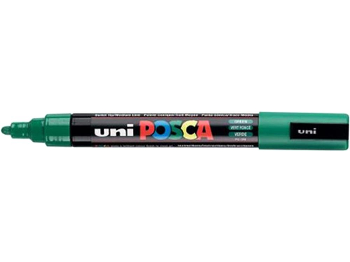 Marcador Uni Posca Pc 5M Verde Preço para Uni Venda Múltiplos 12