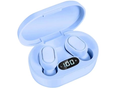 Auriculares Bluetooth True Wireless GETEK AW21 (In Ear - Micrófono - Azul)