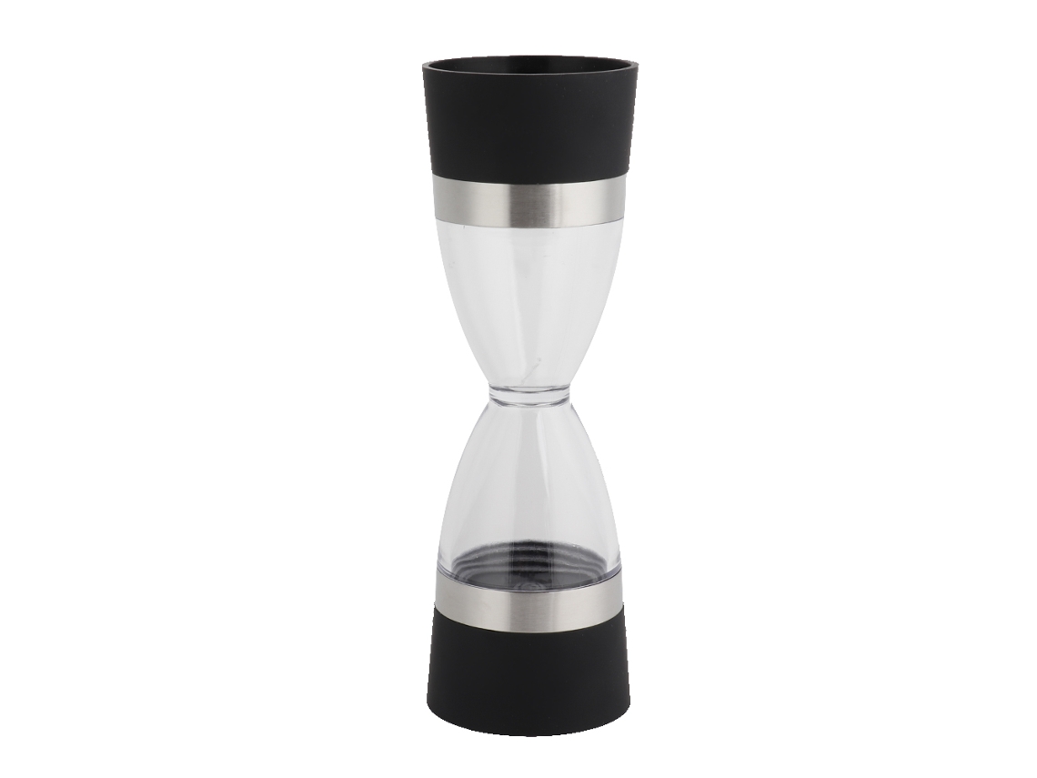 Molinillo De Sal Y Pimienta De Acero Inoxidable Con Dos Molinillos De Plástico - Utensilio De Cocina