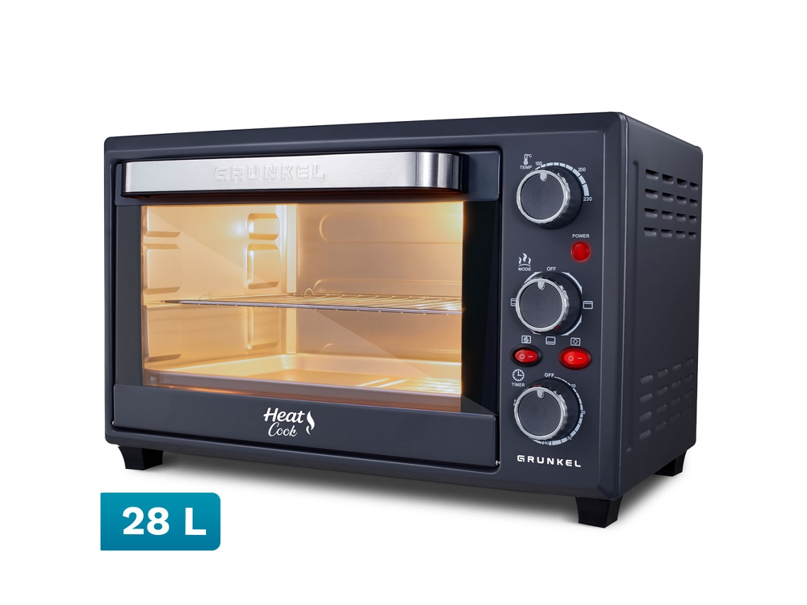 Horno de convección eléctrico Hr 28cook 28l 1600w Grunkel