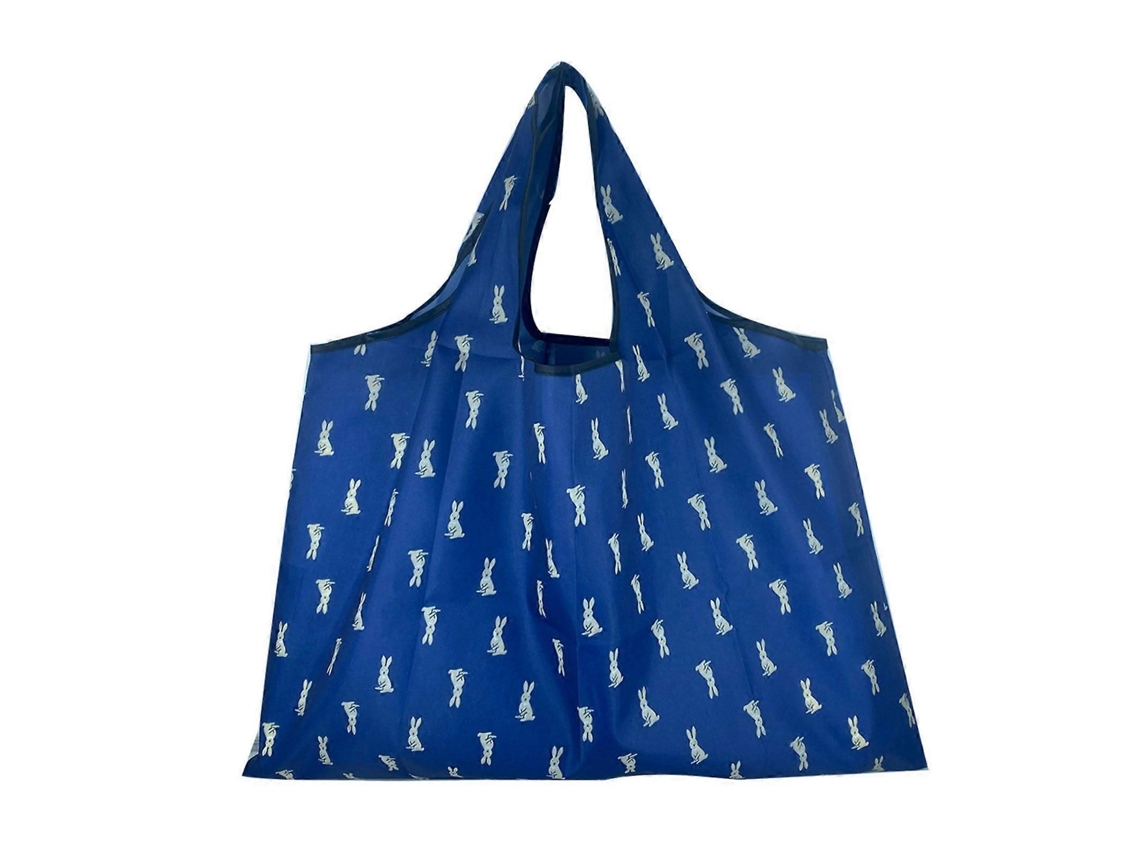 Bolsa de compras reutilizable Qinghai con estampados exclusivos, plegable, portátil, de gran capacidad e impermeable, en tela Oxford. GOKOCO