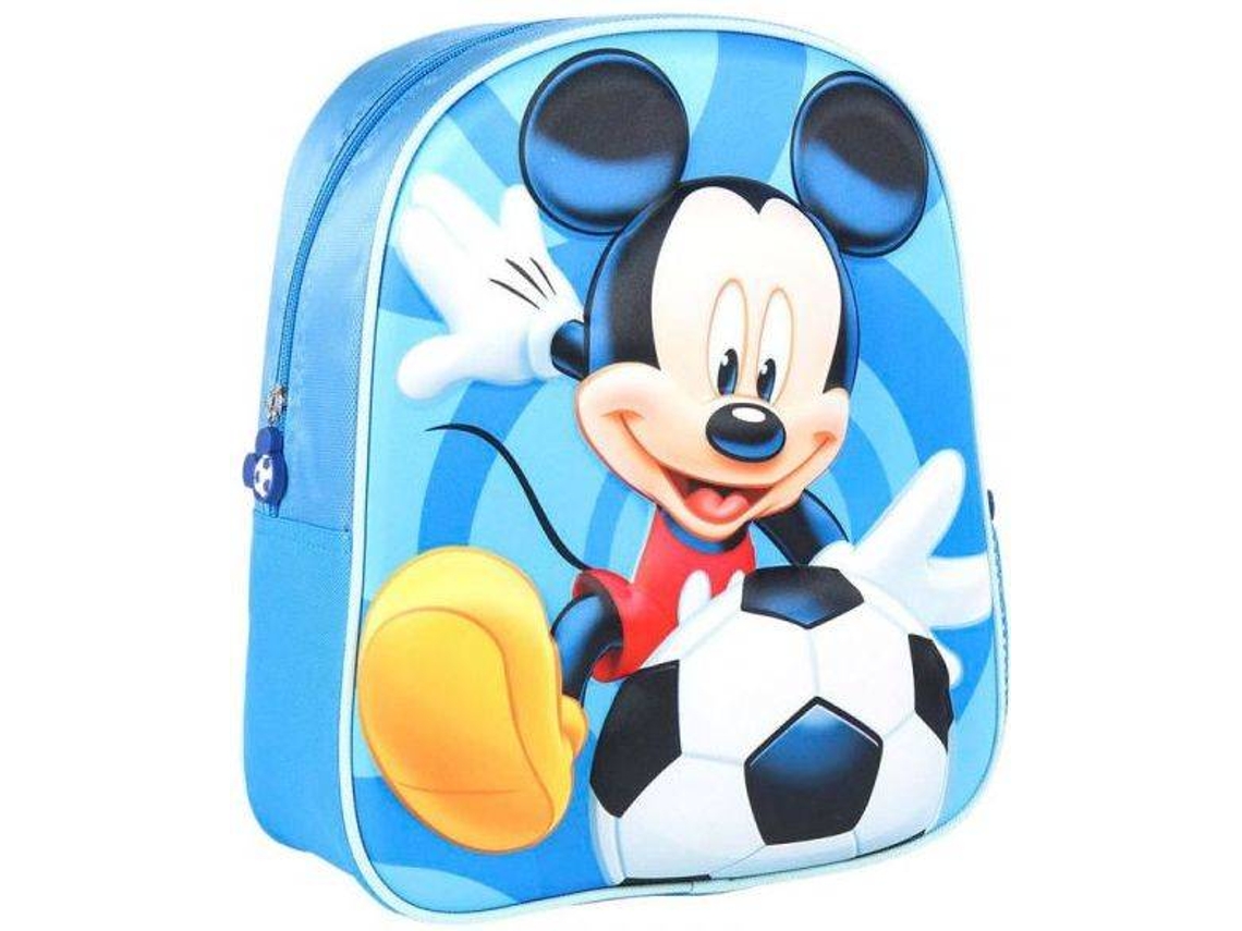 Mochila DISNEY Mickey 3D (Rojo - Poliéster - 7x26x31 cm)