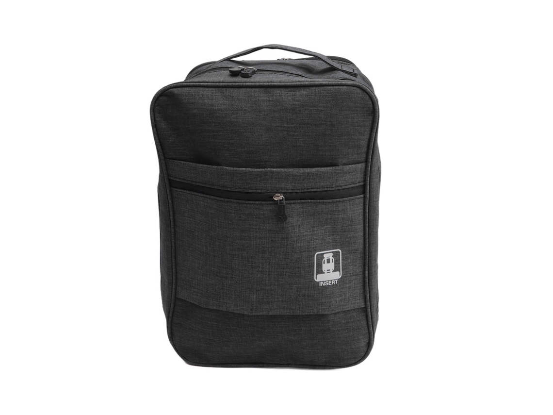 Bolsa De Viaje Impermeable De 3 Capas Para Zapatos, Con Capacidad Para 3 Pares, Color Negro.