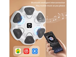 Blancokaload Objetivo Boxeo Inteligente Música 9 Velocidades Contador Automático Montaje Pared Entrenamiento