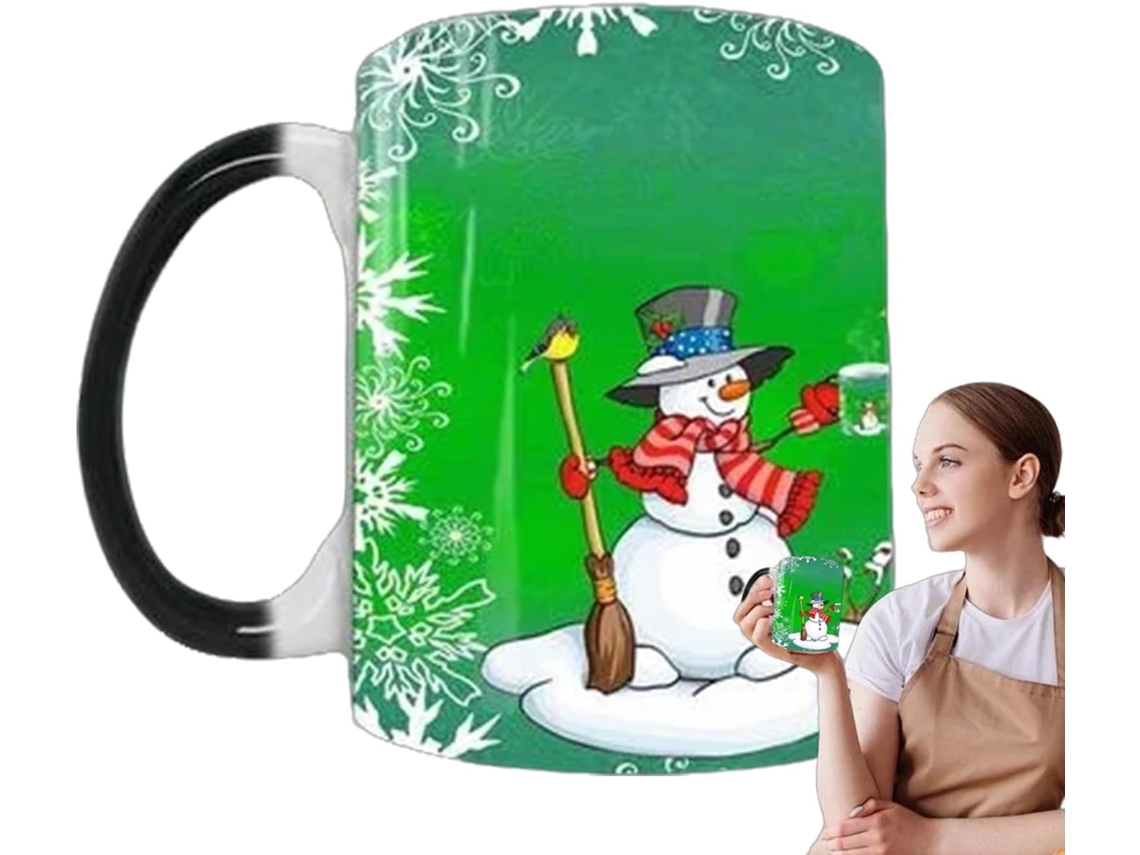 Tazas De Café Navideñas Termosensibles, Tazas De Café Navideñas Termosensibles Tazas De Zumoes Tazas Sensibles A La