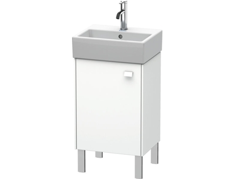 Mueble DURAVIT Brioso bajo mesada 43.4.0 x 33.9 cm 1 puerta con bisagra a la izquierda 1 balda de cristal para lavabo Vero Air 072445