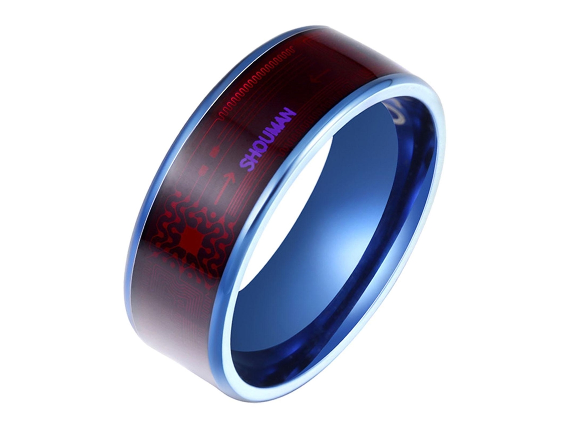 Anillo inteligente impermeable de acero de titanio para uso diario con celulares y smartphones - Dispositivo para mujeres Nostalgia88