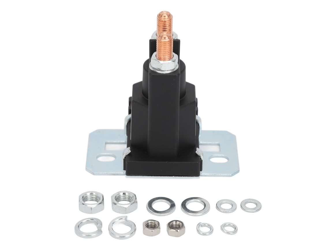 Relé Solenoide De Arranque De Latón Abs De 200 A Y 24 V Para Cortacésped, Tractor Y Carretilla Elevadora.